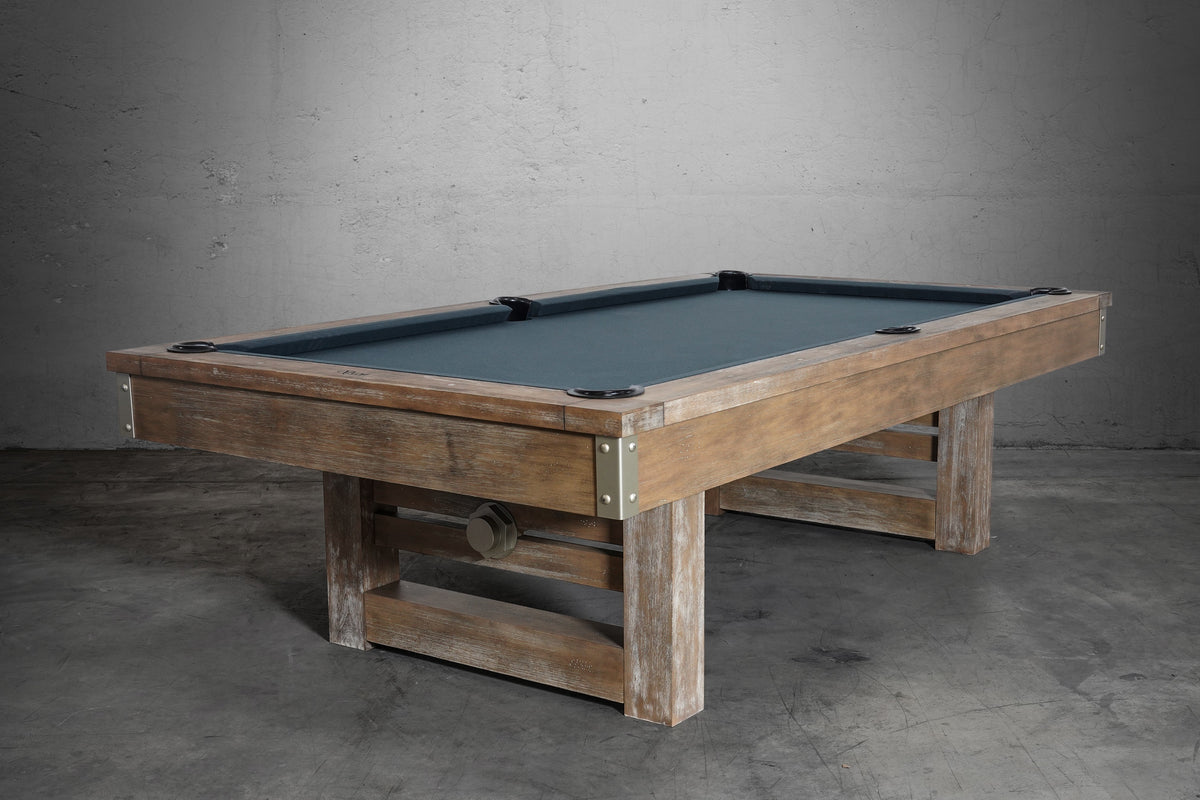 Executive” 8FT POOL TABLE (Distressed Brown Finish) – Chief Billiards