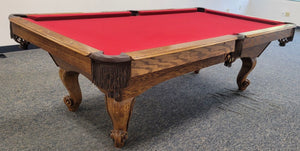 8FT American Billiards Company Pool Table - Made In USA - Pre Owned