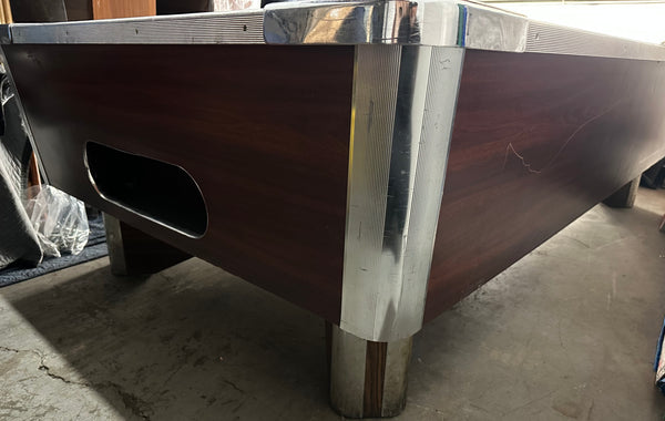 Global 8FT Pool Table - W/Ball Return (1pc Slate) Pre Owned