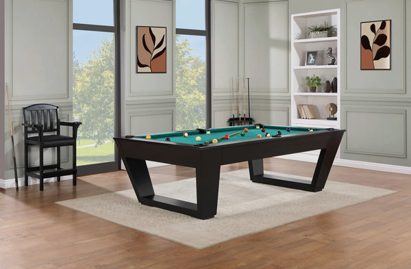 TELLICO 8FT Pool Table - Raven Finish