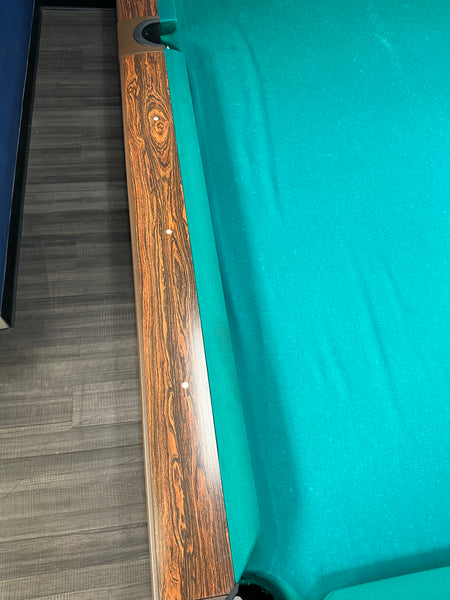 Fully Restored Brunswick Gold Crown III 9FT Pool Table