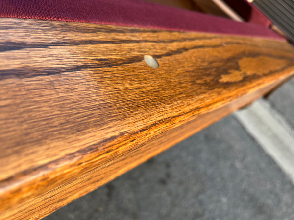 American Billiards Company 8FT Pool Table - Oak Wood