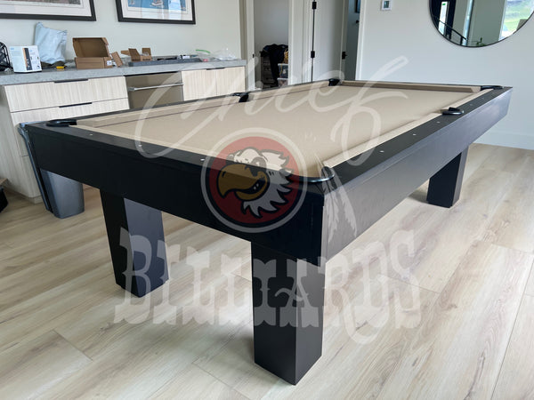 “Prizm” 7FT & 8FT POOL TABLE (Black Or Grey Finish)