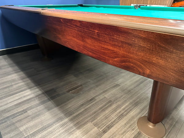 Fully Restored Brunswick Gold Crown III 9FT Pool Table