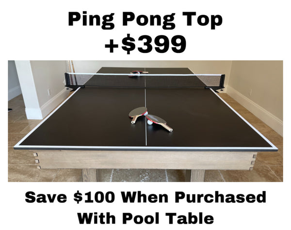 BARREN OUTDOOR 7FT & 8FT Pool Table