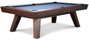 “GEORGE” 7FT & 8FT POOL TABLE (Nutmeg Finish) By Doc & Holliday - Dining Top Option