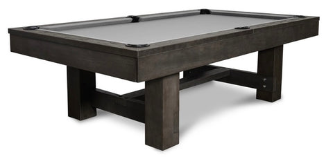 “TACOMA” 7FT & 8FT POOL TABLE (Dark Grey Finish) Dining Top Option